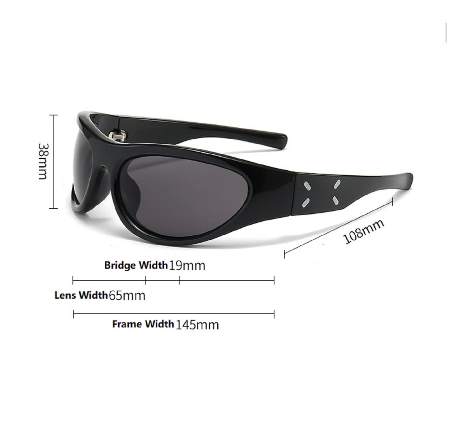 ECOTREK Sports Sunglasses – Polarised UV380 Protection for Women & Men HD03-11