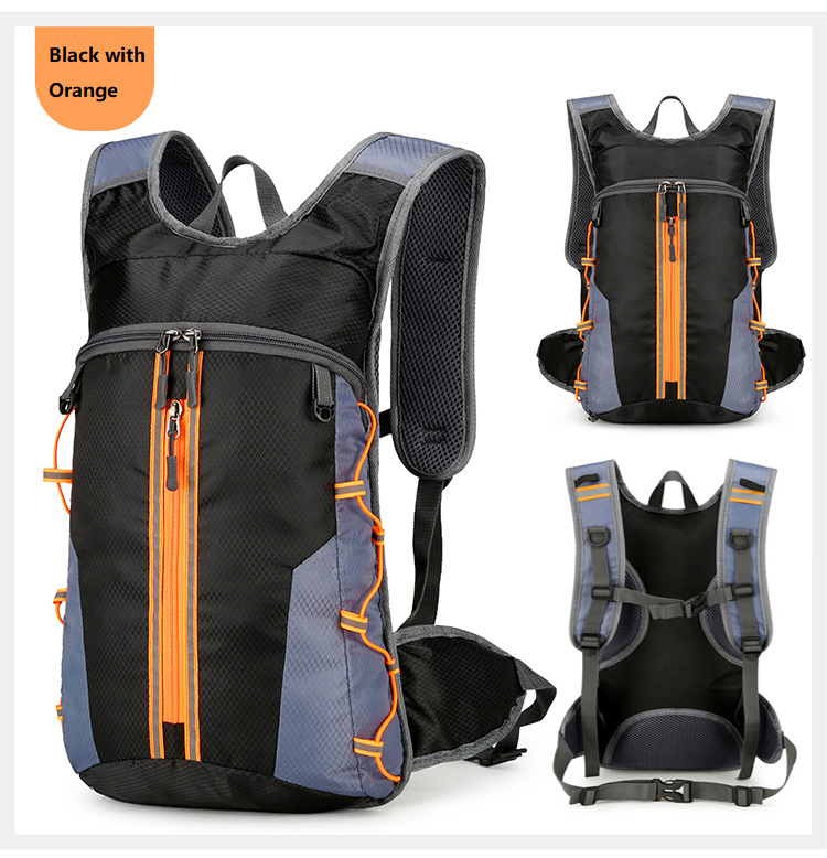 Hydration Backpack with 2L Water Bladder - 10L Hiking & Cycling Rucksack BDXJ50112
