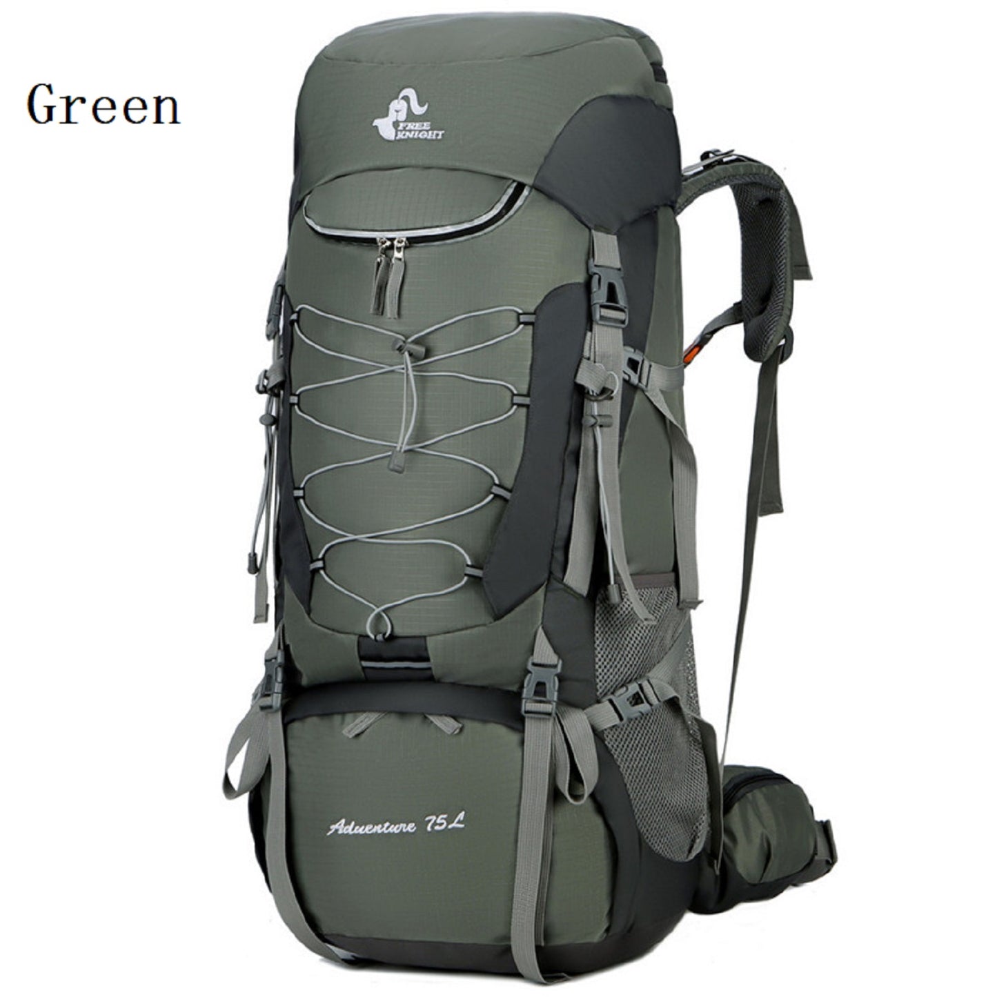 75L Camping & Hiking Backpack – Outdoor Travel Mountaineering Pack with Rain Cover