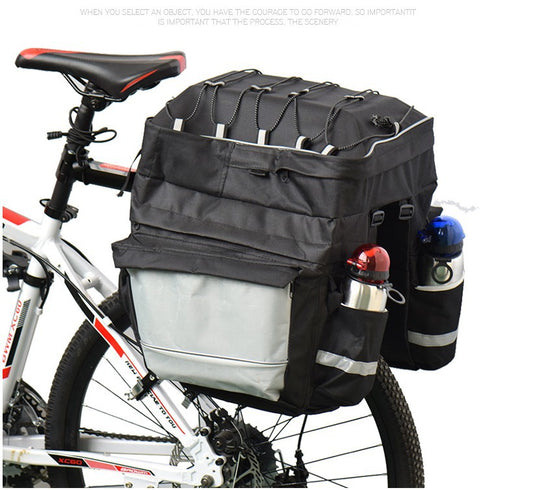 3-in-1 Bicycle Rear Rack Bag with Rain Cover 43L JS61310