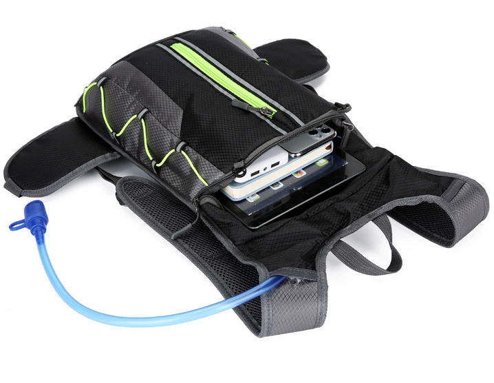 Hydration Backpack with 2L Water Bladder - 10L Hiking & Cycling Rucksack BDXJ50112