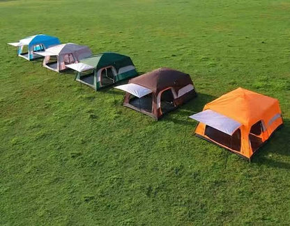 Clearance!!! Family Outdoor Camping Tent – Double Layer, Family Cabin Tent LCF71406
