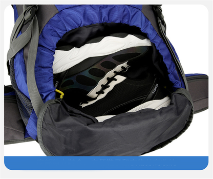 50L (45+5) Hiking Backpack – Waterproof Outdoor Camping & Climbing Daypack BDXJ61010