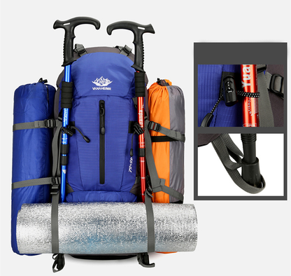50L (45+5) Hiking Backpack – Waterproof Outdoor Camping & Climbing Daypack BDXJ61010
