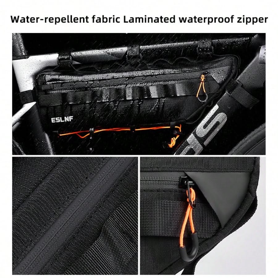 Bike Triangle Frame Bag – Large Capacity Waterproof Cycling Bag QX12501
