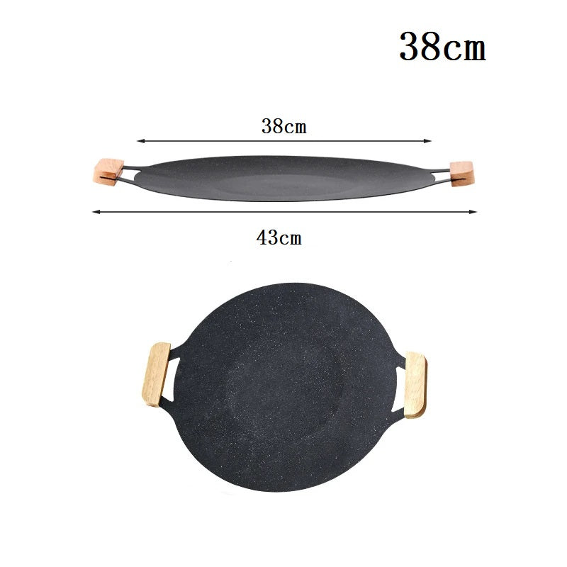 Portable Barbecue Plate – Non-Stick