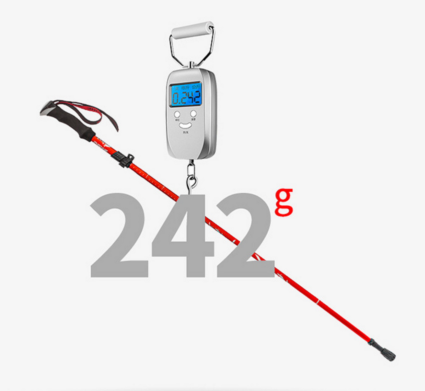 Aluminum Alloy Folding Ultralight Trekking Poles