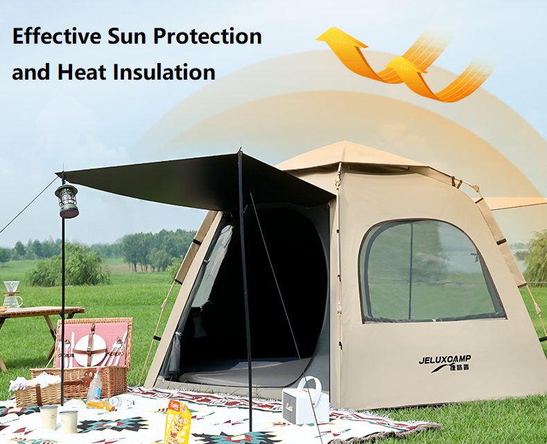 Hexagonal Camping Tent - Durable, Quick Setup