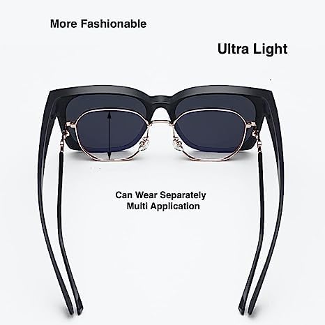 ECOTREK Fit Over Sunglasses – Lightweight Over-Glasses Shades HD06-11