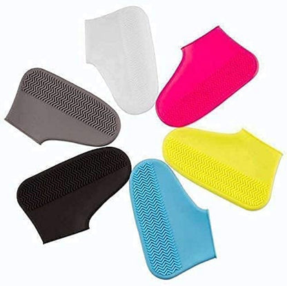 Ecotrek Waterproof Silicone Shoe Covers – Reusable Anti-Slip Rain Boot Protectors (1 Pair) YR6602