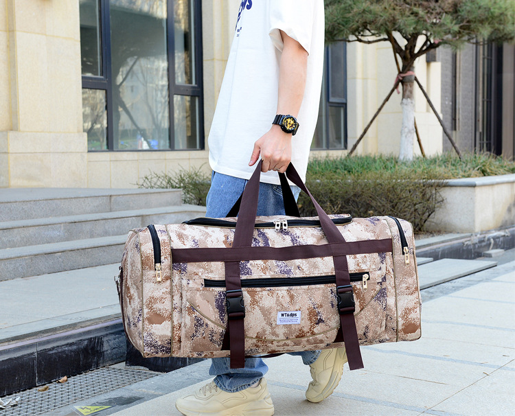 Large 79L Duffel Tote Travel Bag - Camouflage Weekend Luggage KX59401