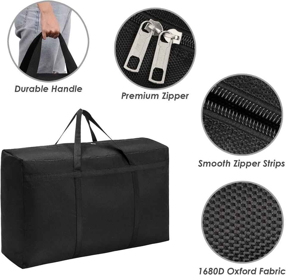 Extra Large Heavy-Duty Storage Bags – 150L