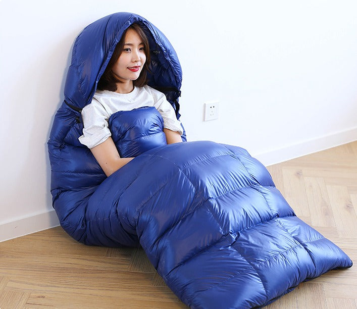 Goose Down Envelope Sleeping Bag – Compact & Lightweight