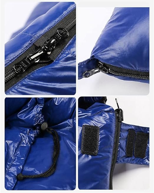 Ecotrek Goose Down Envelope Sleeping Bag – Compact & Lightweight LLL3011