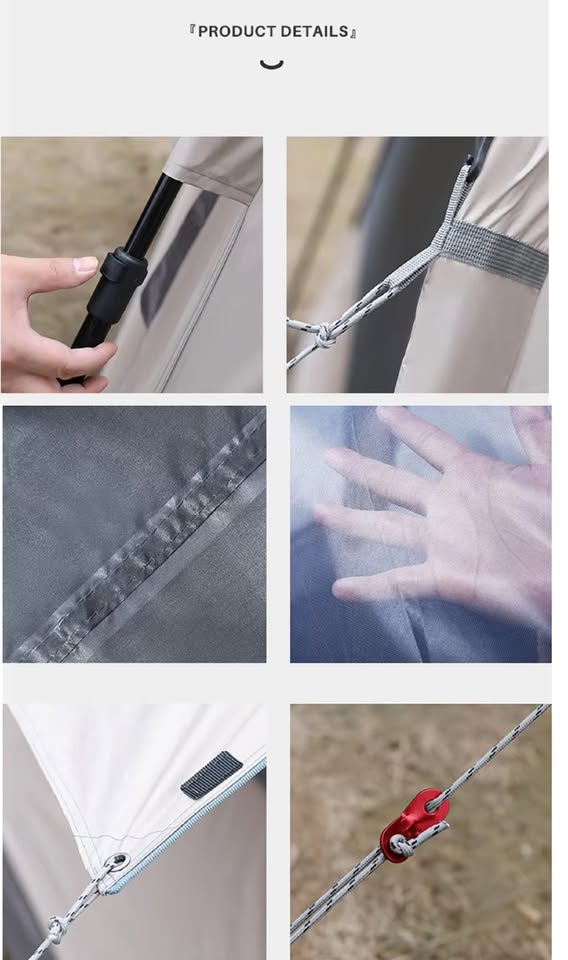 Large Automatic Pop-Up Square Tent