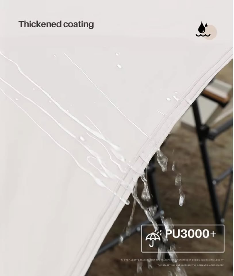 Large Automatic Pop-Up Square Tent