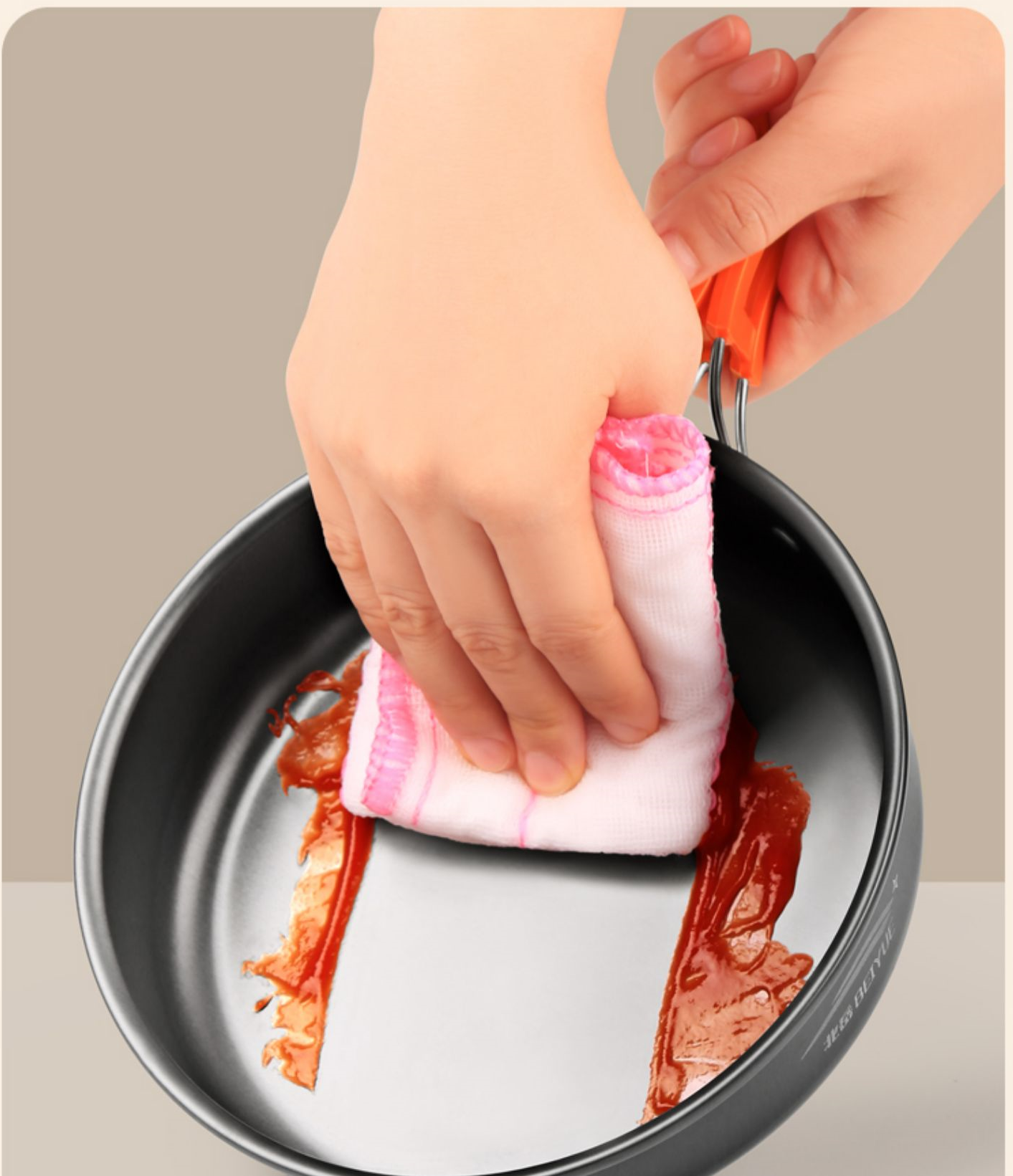 Outdoor Cookware Set - Camping Cookware Ideal for 2-3 people