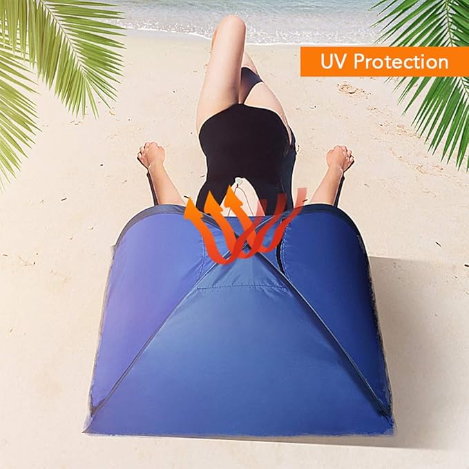 Mini Beach Sun Shade Canopy – Instant Pop-Up Tent