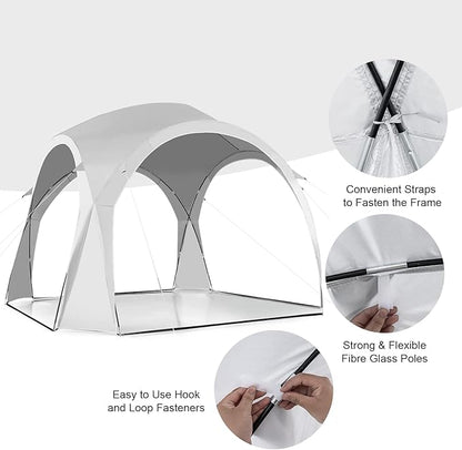 Party Tent Gazebo / Canopy / Family Tent – UPF50+ 320 × 320 × 205(H)cm JBL3551