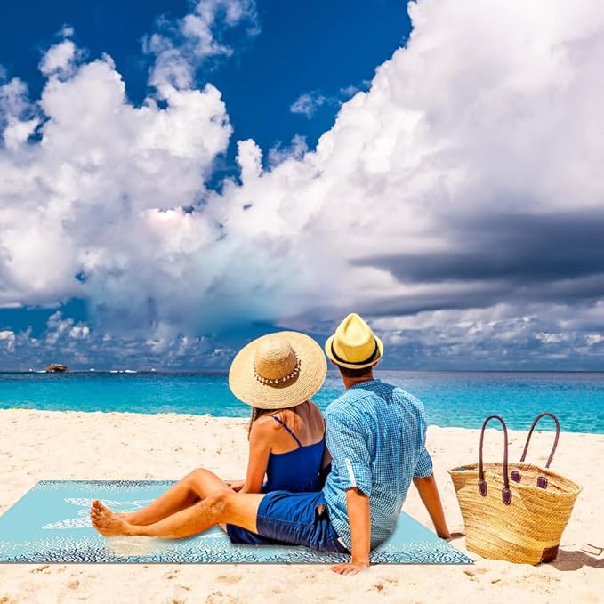 Sandproof Beach Mat – 200 × 200 cm