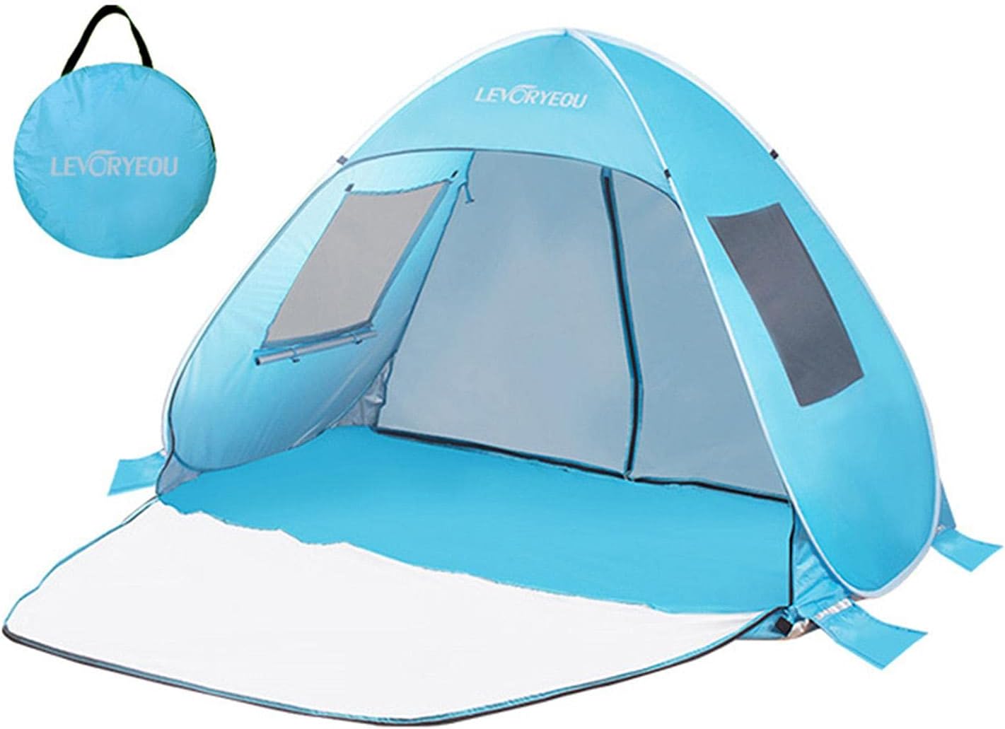 Pop-Up Beach Tent Sun Shelter – Easy Setup & Portable
