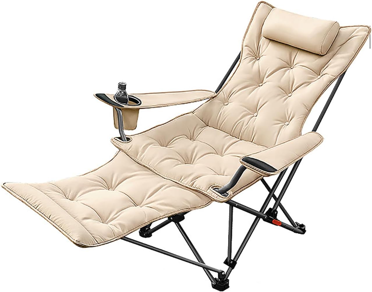 Folding Camping Chair with Footrest & Recline – 2-in-1 Portable Outdoor Chair FY1352