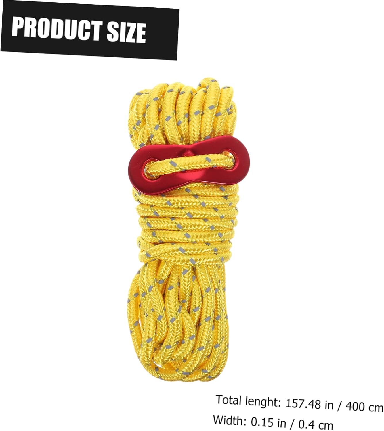 Tent Rope Roller – 4m Reflective Camping Rope