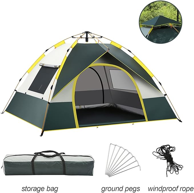 Pop-Up Automatic Camping Tent – Lightweight & Easy Setup