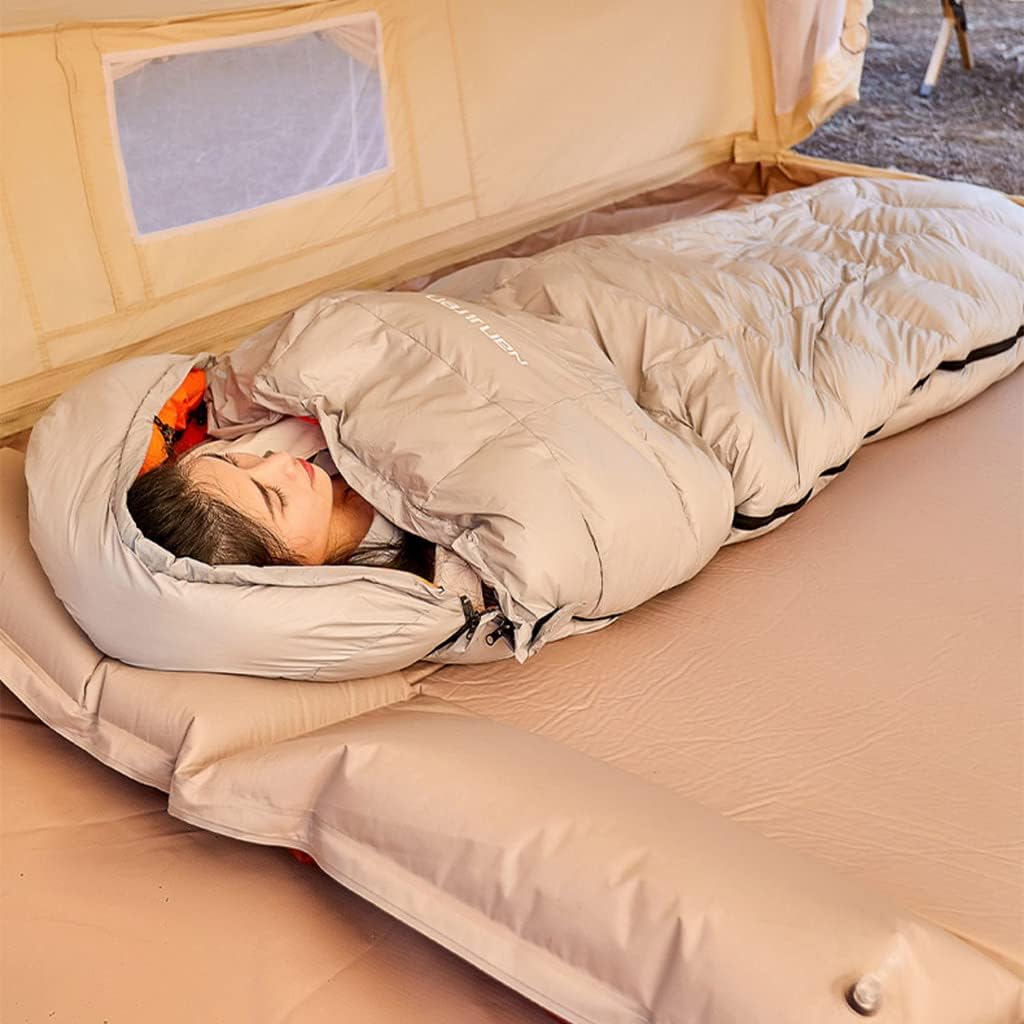 Ecotrek Goose Down Envelope Sleeping Bag – Compact & Lightweight LLL3011