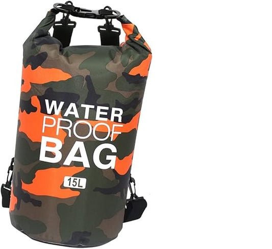 ECOTREK Waterproof Dry Bag – 15L / 20L / 30L Pack Sack with Shoulder Strap WPK5011