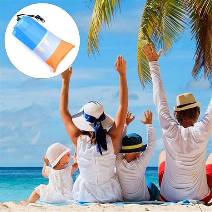 Sandproof & Waterproof Beach Mat – 210x200 cm