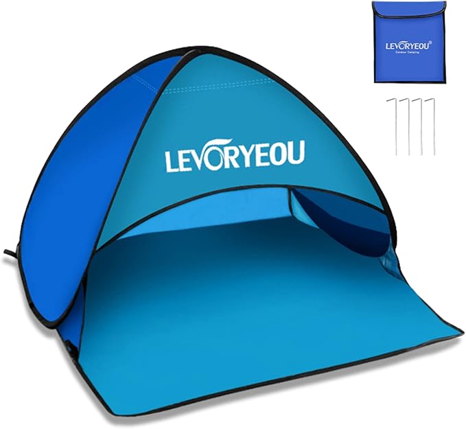 Mini Beach Sun Shade Canopy – Instant Pop-Up Tent