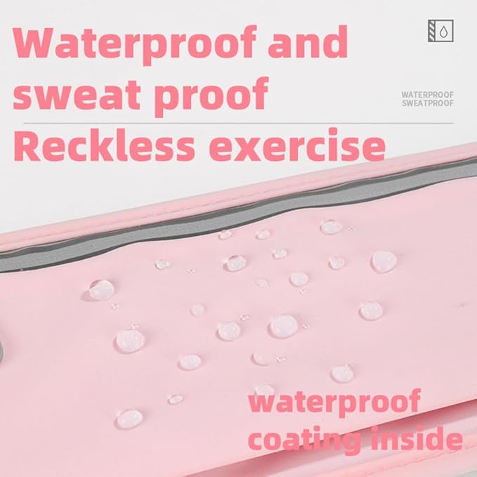 Running Belt – Waterproof, Adjustable, Elastic Strap, Sweatproof Waist