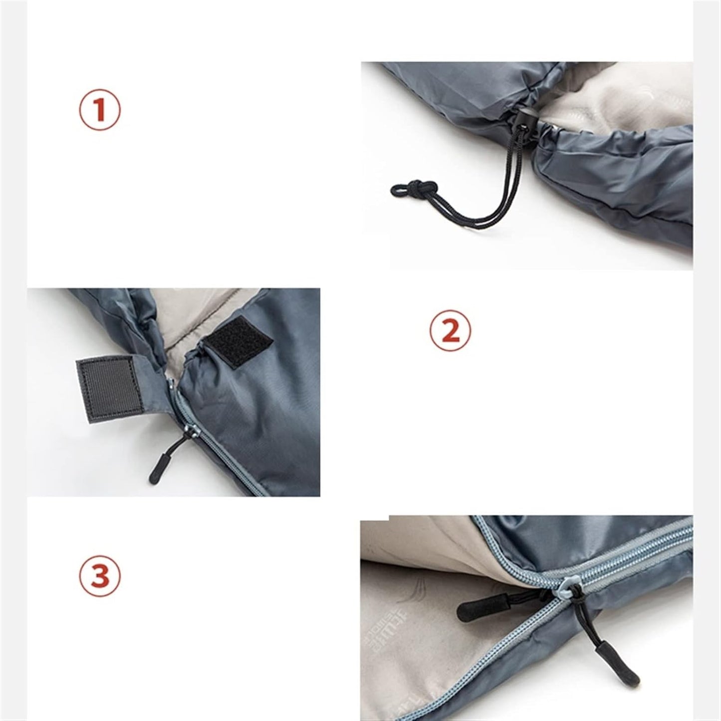 Large Rectangular Sleeping Bag – 230 x 100 cm, Ideal for Camping, Hiking, Picnic & Outdoor Use