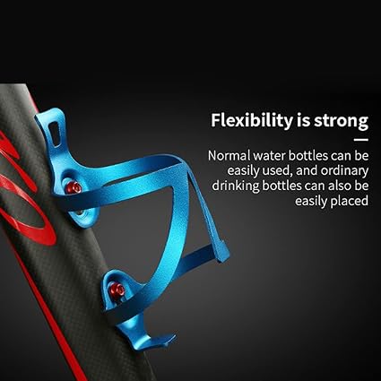 Bike Water Bottle Cage with Screws & Tool – Road/Mountain/Electric Bike TG5498