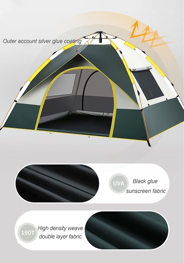 Pop-Up Automatic Camping Tent – Lightweight & Easy Setup