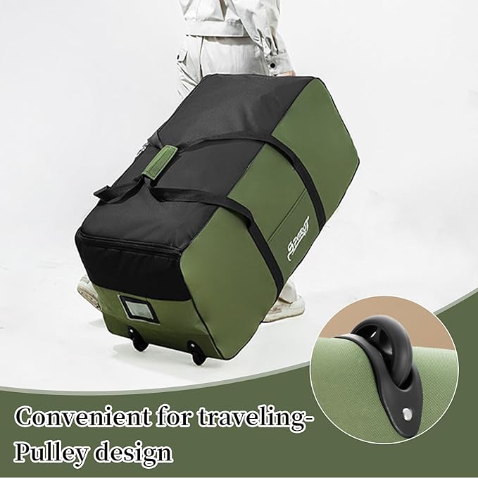 Large 120L Waterproof Travel Bag with Wheels LC7131