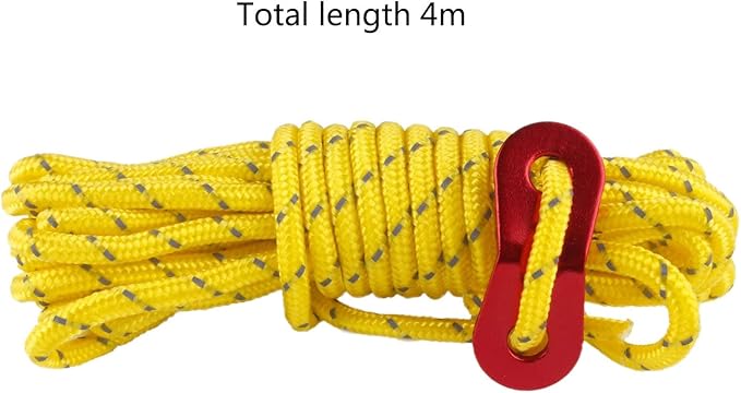 Tent Rope Roller – 4m Reflective Camping Rope