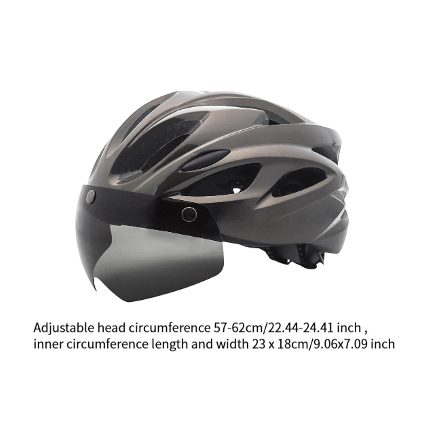 ECOTREK Bicycle Helmet with  Rear Light – Adjustable Breathable Cycling Helmet HT629012