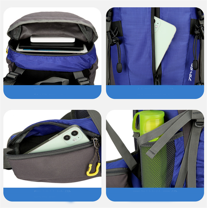 50L (45+5) Hiking Backpack – Waterproof Outdoor Camping & Climbing Daypack BDXJ61010