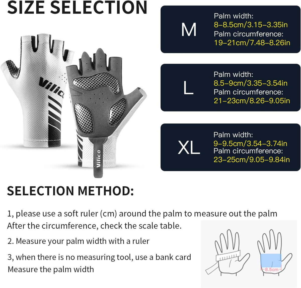 Cycling Gloves for Road Bike and Mountain Bike – Non-Slip TJ2355