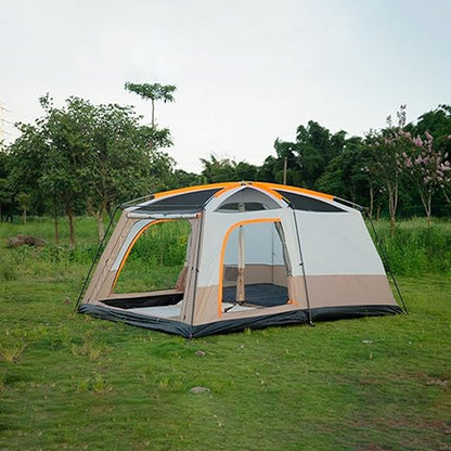 ECOTREK Double-Layer Family Camping Tent – 3 Sizes LCF91228