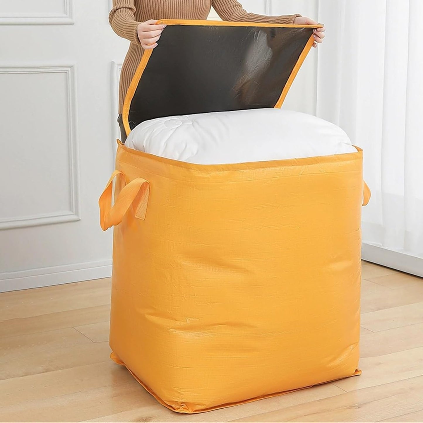 Large Moving Bags – Waterproof Storage Bags with Double Zip Pulls HZ51001