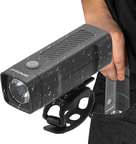 Bicycle Front Light Rechargeable 3 Modes High Lumens TG110017