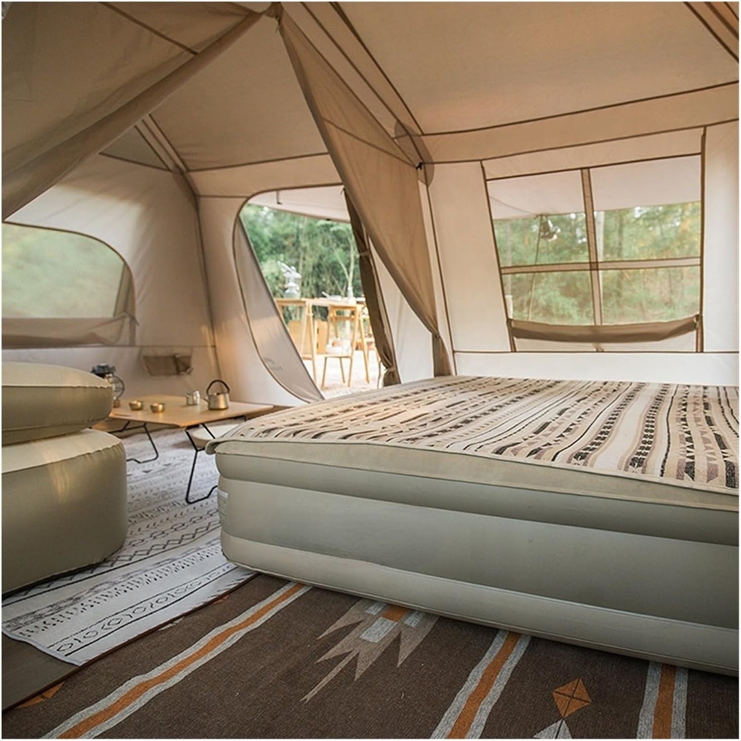 Family Tent – Automatic Outdoor Camping Tent, Two-Room Shelter