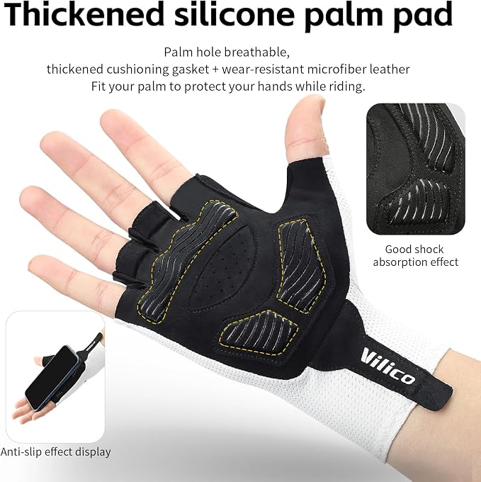 Professional Cycling Gloves – Breathable, Cushioned & Non-Slip for Cycling TJ23615