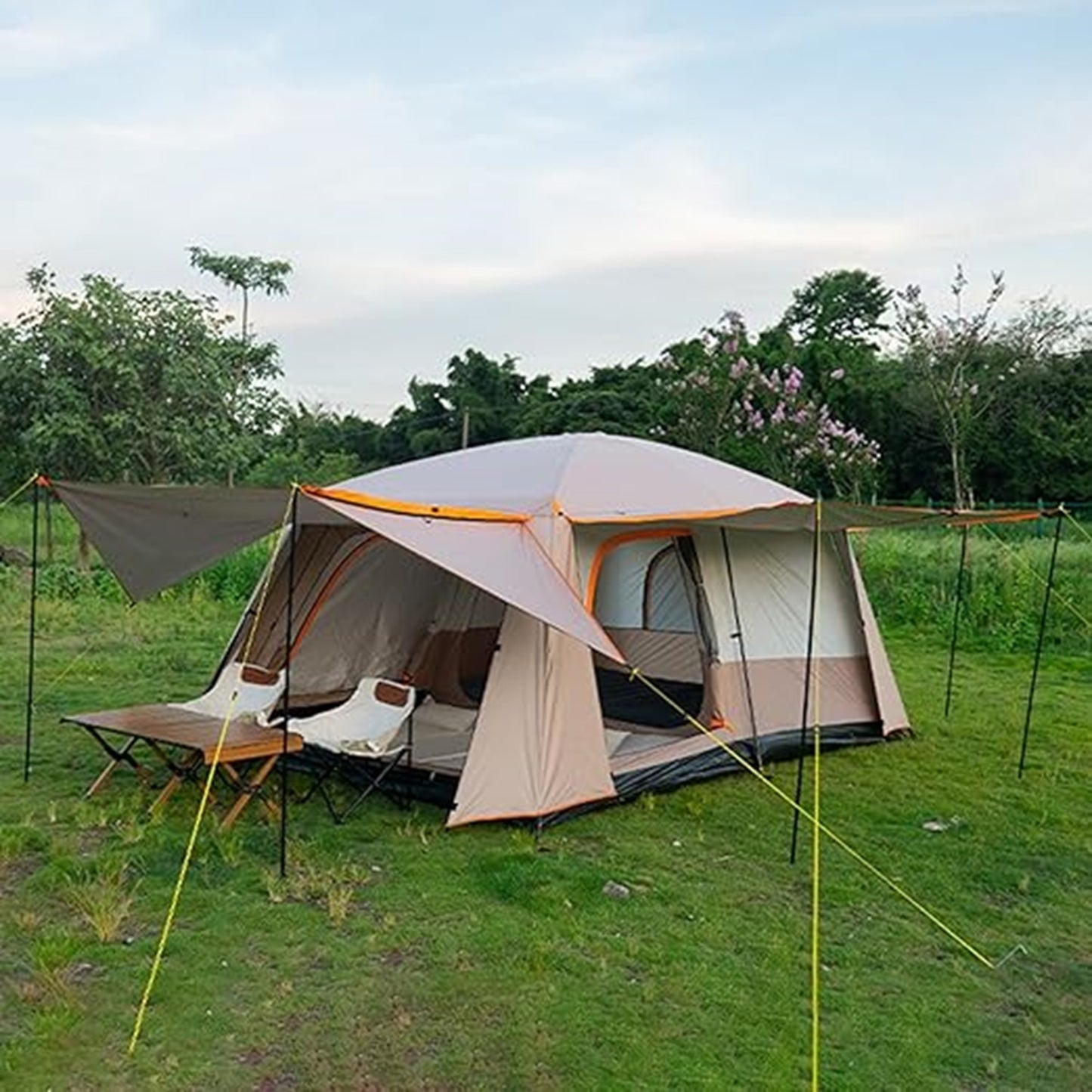 Large Family Tent – Three Rooms, Waterproof