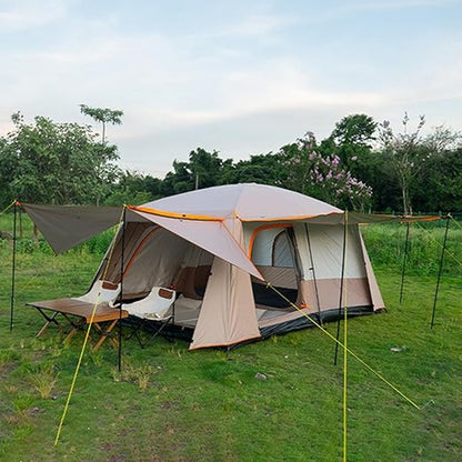 ECOTREK Double-Layer Family Camping Tent – 3 Sizes LCF91228