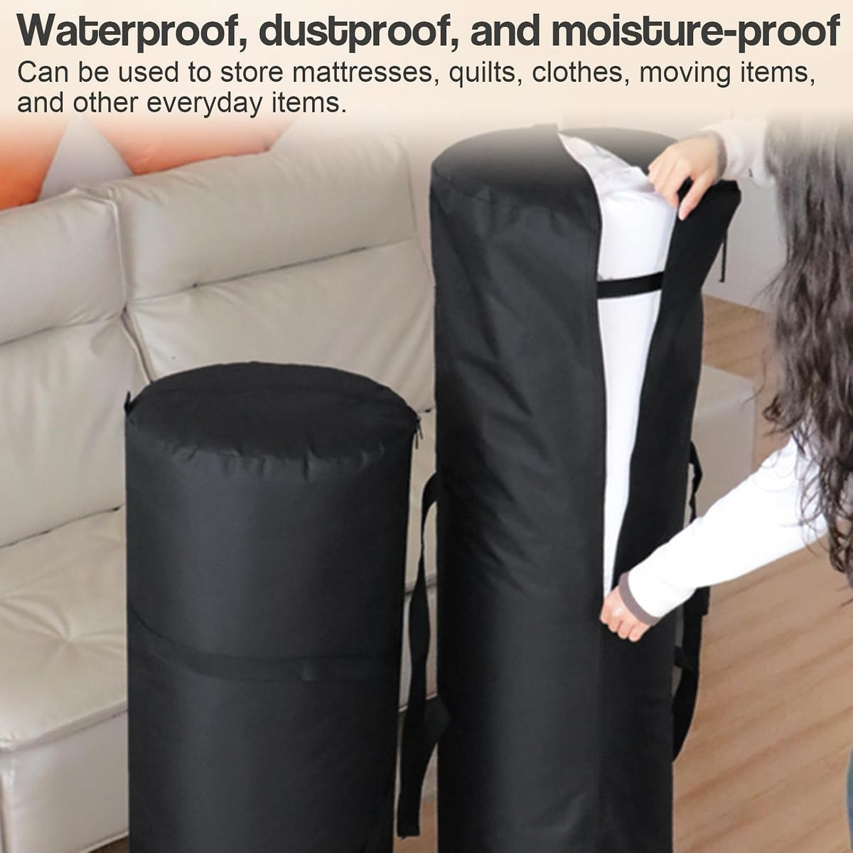 ECOTREK Cylindrical Storage Bag for Rolled Bedding & Tents – 46 cm Diameter BL17003