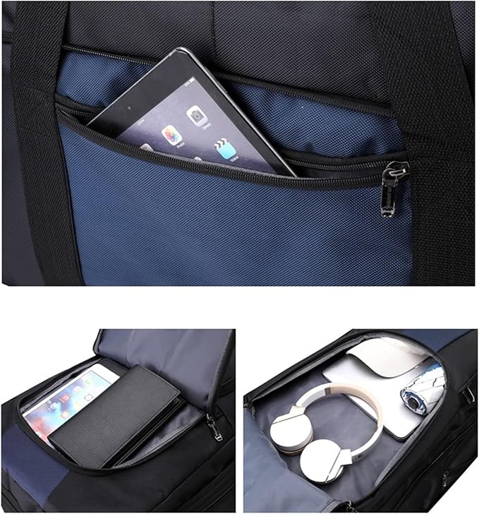 Expandable Rolling Checked-In Duffle Bag with Wheels